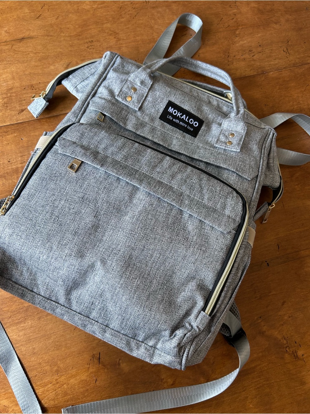 Mokaloo Diaper Bag Backpack, Large Baby Bag